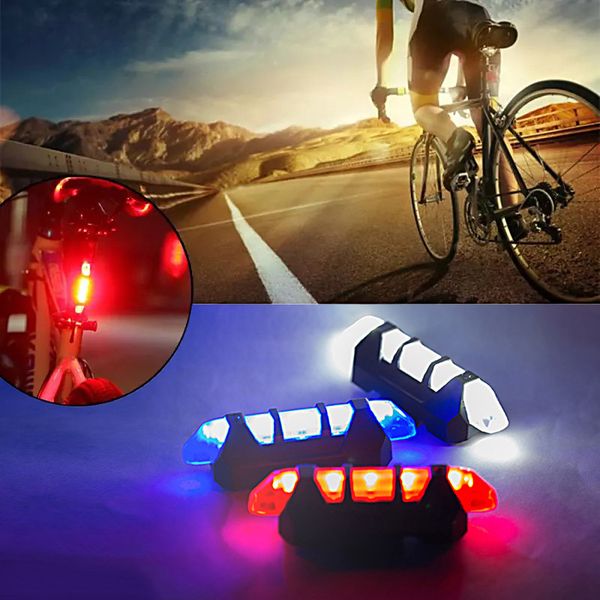 

bicycle brake lights waterproof rear tail light led usb rechargeable mountain cycling light safety warning light ing