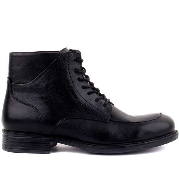 

men's black leather boots ou8h