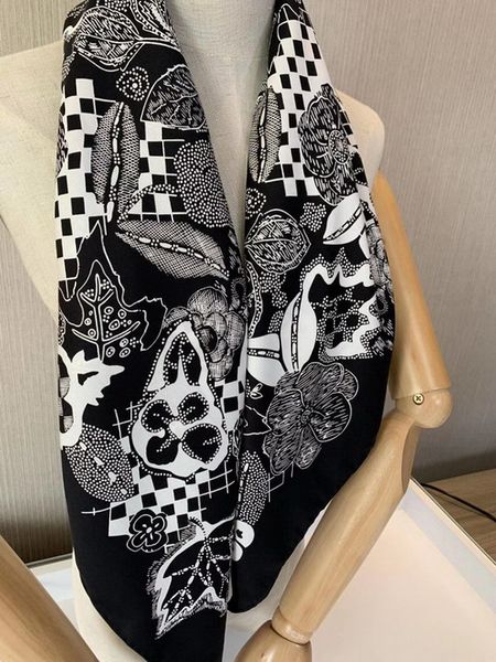 

2020 classic lattice winter hats designers bone cap men and women couple scarf hat two-piece suit scarf caps mens scarves sets, Blue;gray