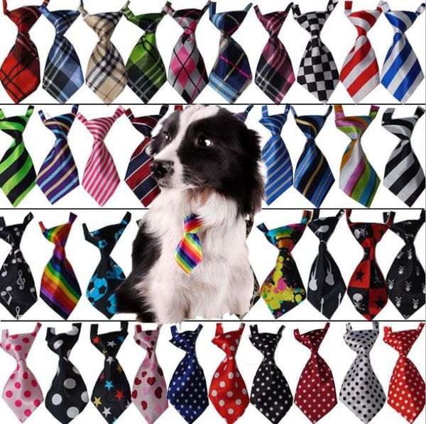 

adjustable dog cat ties stock lovely adorable grooming silk tie necktie pet neckties 200 pcs