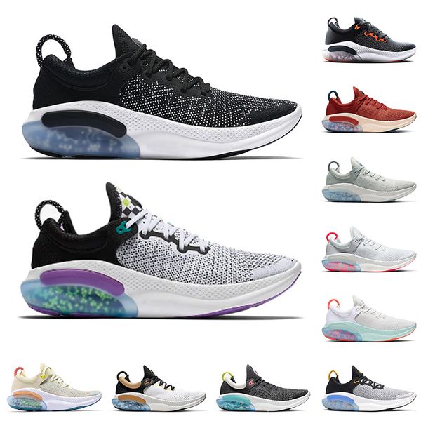 

joyride run fk running shoes for mens black white off noir racer blue sail jogging sneakers runner womens walking shoes, White;red