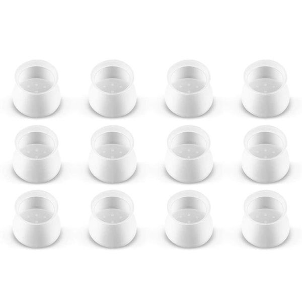 

chair leg floor protectors,56pcs furniture protection cover caps anti slip bottom chair legs pads for furniture table