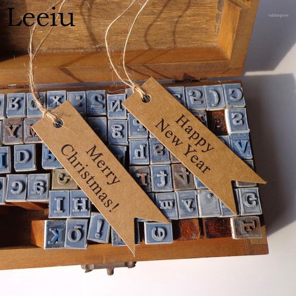 

christmas decorations leeiu 100pcs merry happy year paper gift tags label hanging xmas ornament accessories1