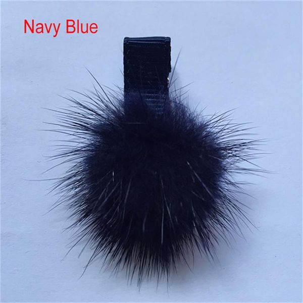 

girls hairpins with small lovely soft fur pompom mini ball gripper hairball pom hairclips children hair clip hair accessories h sqcbfh