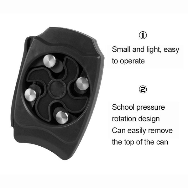 

portable can top opener topests can открывшими для удаления съемки многофункциональный штопор пивной пивной пить, Silver