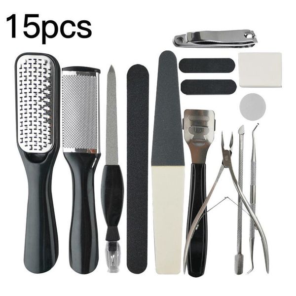 

foot file pedicure set foot file callus remover dead skin fork nail polishing strip sandpaper nail cli qyleoj