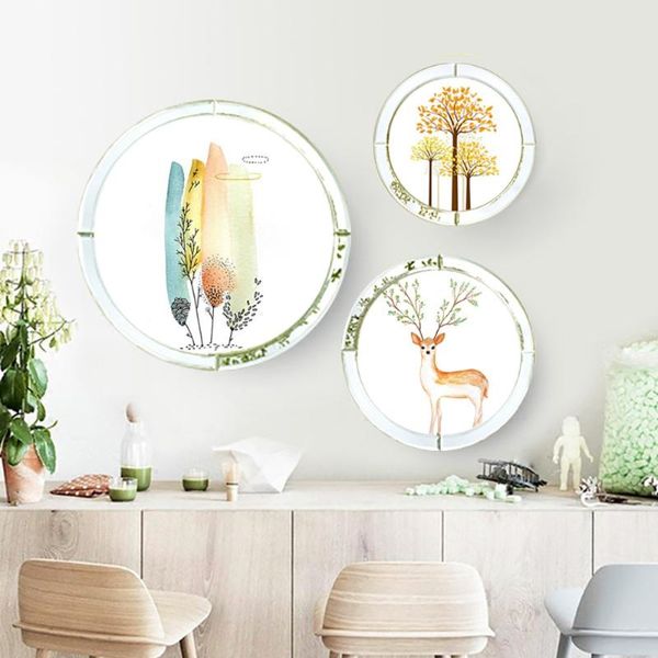 

frames round wall mirrored po frame multi picture modern