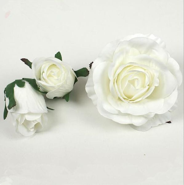 

25 шт. искусственная роза цветок головы шелковые декоративные цветочные стены декор отель отель фон diy дорога светодиодный фон свадебные ук