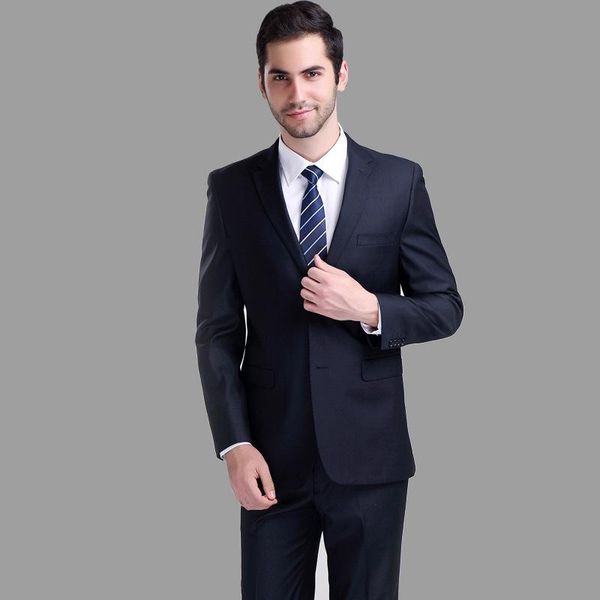 

men's suits & blazers custom made men suit 2021 single breasted groom wedding for tailored tuxedos fit wool terno masculino, White;black