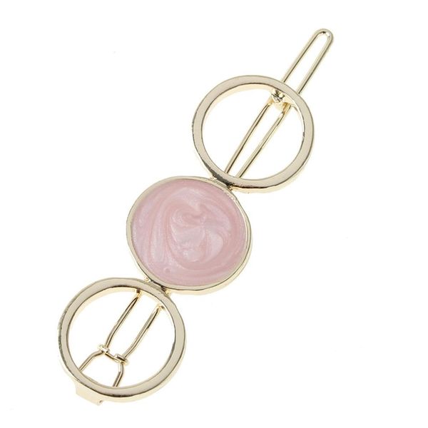 

fashion woman vintage geometric star hair clips metal geometric alloy star circle hairgrip girls barrette hair accessories swy wmtkki