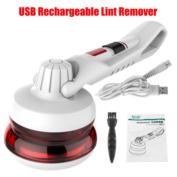 ZHIGAN Lint Remover USB Ricaricabile Maglione Domestico Vestiti Fuzz Pill Tessuto Rasoio Lint Remover Machine 1.8m Cavo di alimentazione 9W Y200320