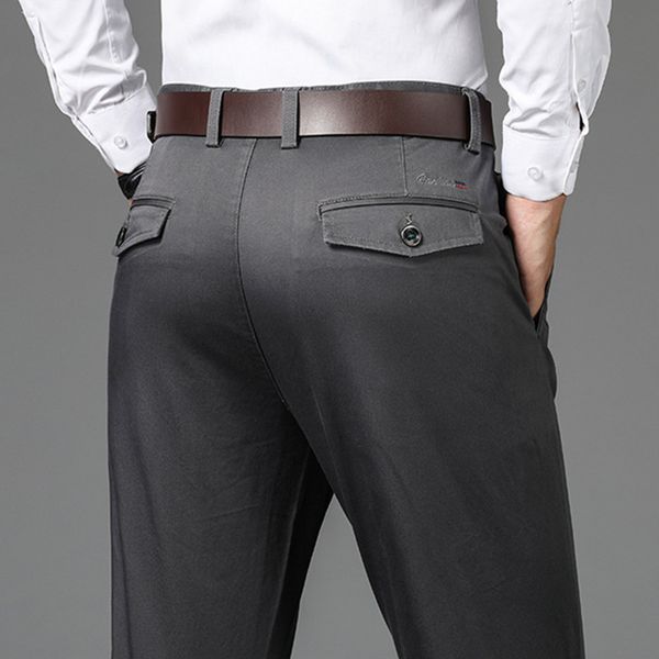 

2020 male straight-line casual released military cargo pants men's clothing size large 28-40 4244 winter lhs4, Black