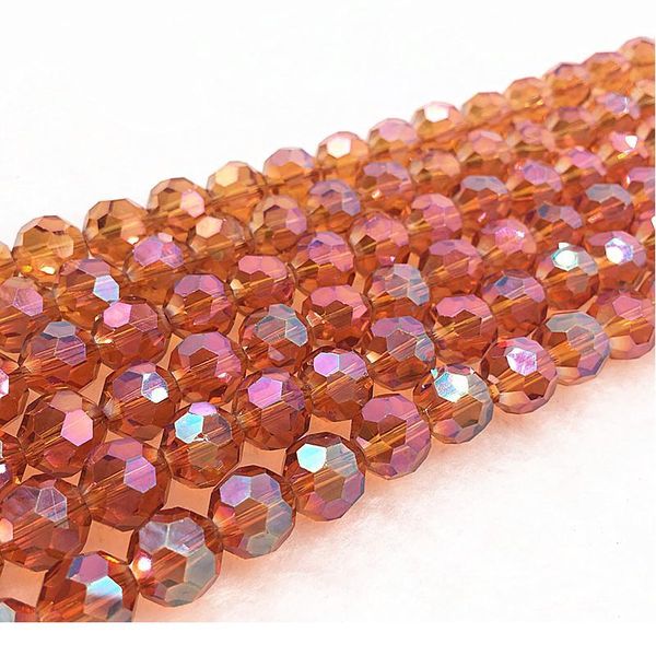 

4-10mm 32 faceted czech glass transparent faceted crystal ball beads spacer beads for jewellery making diy bracelet neck qyluai