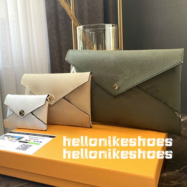 

3 pieces combination designer purse designer purse women clutch bag wallet bags dust bag pochette kirigami 67600