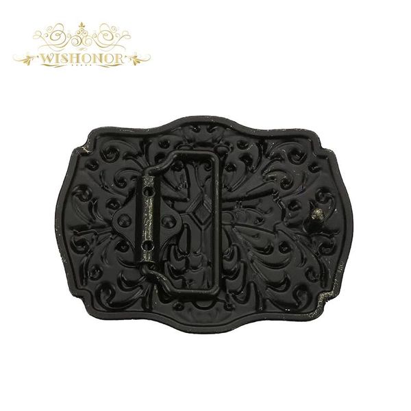 

wishonor новый стиль металл креста поясная пряжка в broze цвет пряжки ремня мода для 4см широкий пряжки ремня мужские джинсы аксессуары jllg, Black;brown