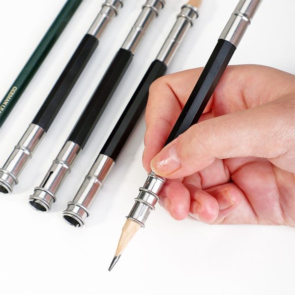 Двойной карандаши для карандаша вытягивателя для роста щетки для рисования для рисования угля