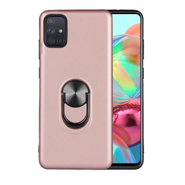 

for samsung galaxy m51 360 rotary multifunctional stent pctpu case with magnetic invisible holder