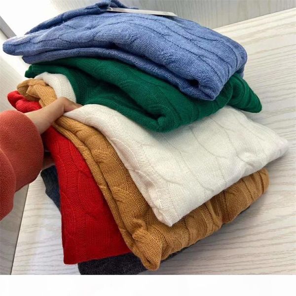 

brand designer winter knitted sweaters women new knit turtleneck warm long sleeve sweater casual dresses high collar twist 79117, White;black