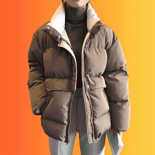 

foryunshes women winter parkas coats female solid coffee warm thicken cotton padded bread jackets 2020 fashion korean style, Black