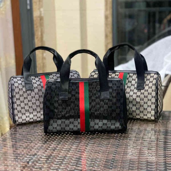 

cosmetic bags handbags fog flower korean version mesh flocking portable beach washing mother