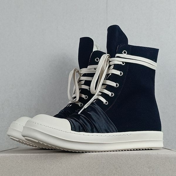 

fashion sneaker man 2022 spring shoe boot breathable design man shoe p25d50, Black