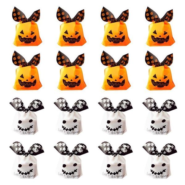 

50pcs halloween candy bag creative durable halloween exquisite candy handbag for children adorable candy pouch bbycjb