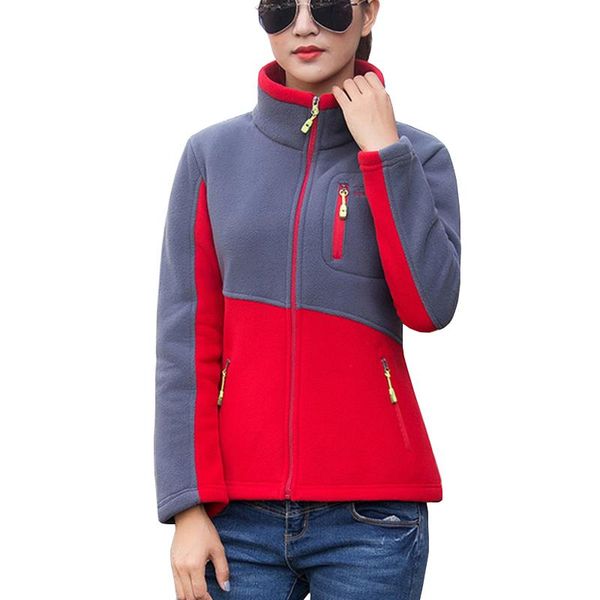 

women's jackets add plus size 4xl winter jacket women autumn wear slim polar fleece parkas outwear coats, Black;brown