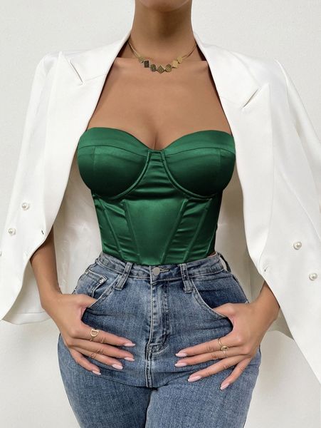 

lace up back tube y24e#, White