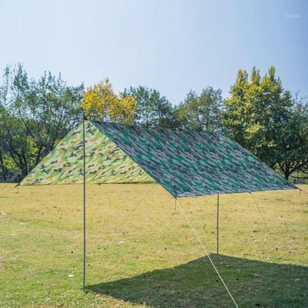 

tents and shelters camping sun shelter ultralight outdoor waterproof tarp beach tent rain awning mat shade sunshade garden canopy k2u71