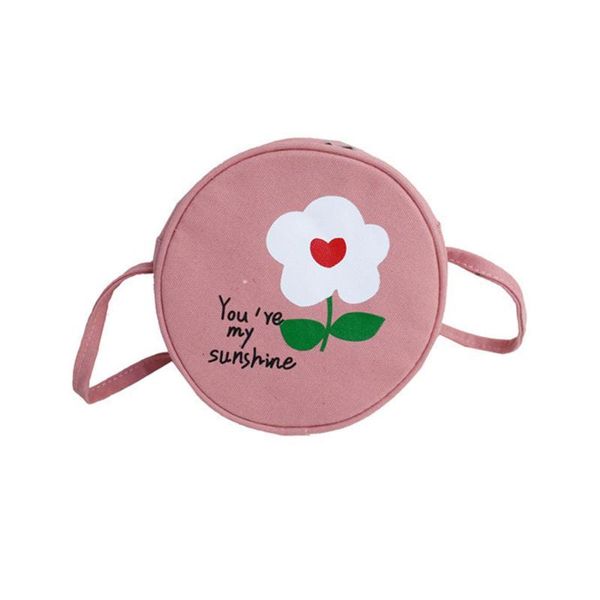 

fashion girl bags floral letter print canvas bag college harajuku style female shoulder bags travel kawaii casual messenger bag
