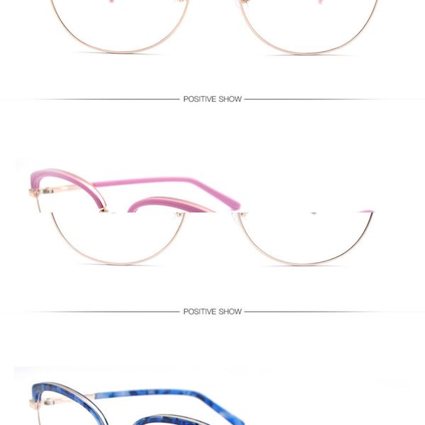 

lucidie 2020 spring new fashion women men eyeglasses metal glasses frame 4 color round eyewear computer anti blue ray spectacles