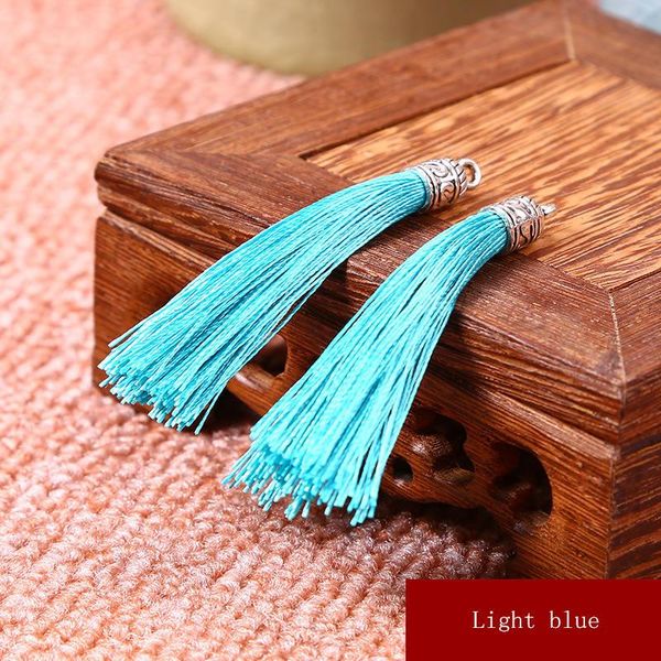 

10pcs mini metal cap tassel jewelry curtain garments decorative accessories diy key cell phone bag fringe trim tassels pendant h jllzbk