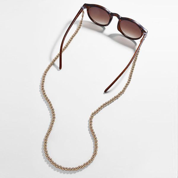 

luxury pearl holder lanyard necklace reading glasses chain gold color beads sunglasses chain eye glasses accessories straps h bbydtw