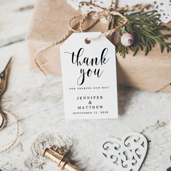 

greeting cards wedding favor tags thank you tag template rustic1