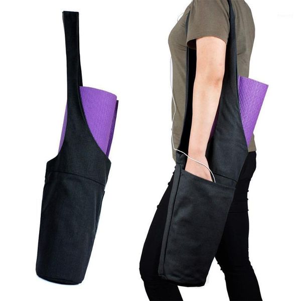 

yoga blankets adjustable gym bag fits most size mats large storage wide sling carrier with strap gift1