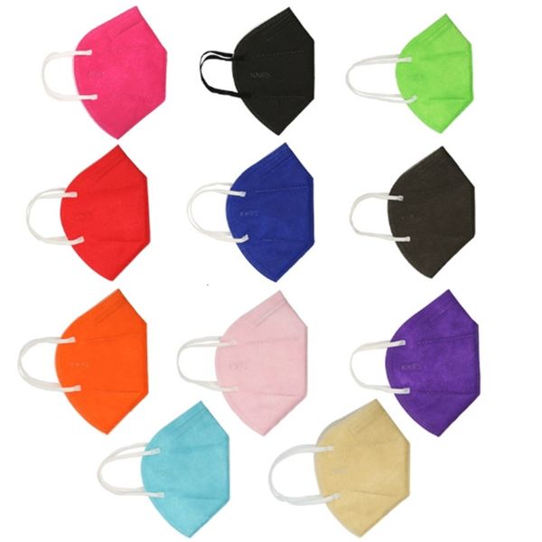 

proof 11 colors k95 face smoke mask dust-proof breathable 5 layer protection fashion color reusable mouth masks dhl free