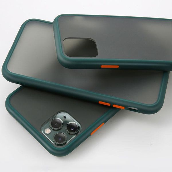 

простой силиконовый телефон случае для iphone 11 pro x xs max хг-8-6s plus soft tpu matte clear назад jllwpm book2005