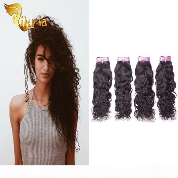 

brazilian virgin hair 3 bundles double weft human hair extensions indian malaysian dyeable weaves peruvian romance culry wefts weaves, Black