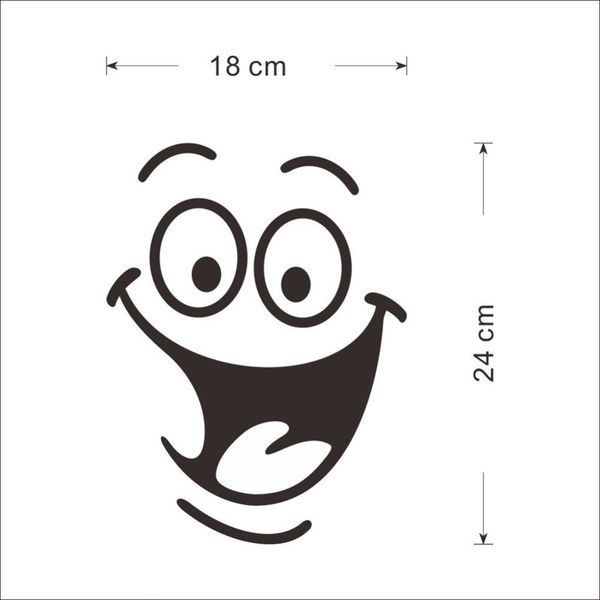 

diy home decor removable smile face funny bathroom toilet seat art wall sticker diy home h wmtsbl