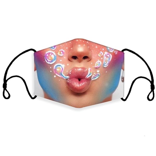 

color cotton pm2.5 protective face solid anti-fog and dust-proof cycling motor mask with breathing valve hh9-3000#