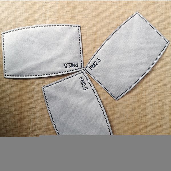 

2.5 pm2.5 protective 5 k layer pm paper n disposable mask designer face masks inner pad gasket replacement filter