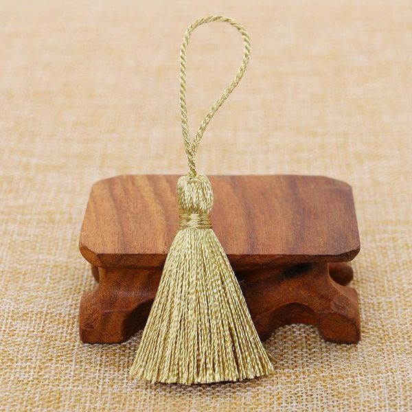 

20pcs silk bookmarks hanging tassel fringe diy curtain garment bag crafts supplies diy scrapbook tassel accessories pendant 10cm h sqcvhv