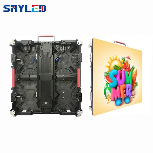 

display led video panel wall p3.91 indoor die-casting aluminum 500x500mm