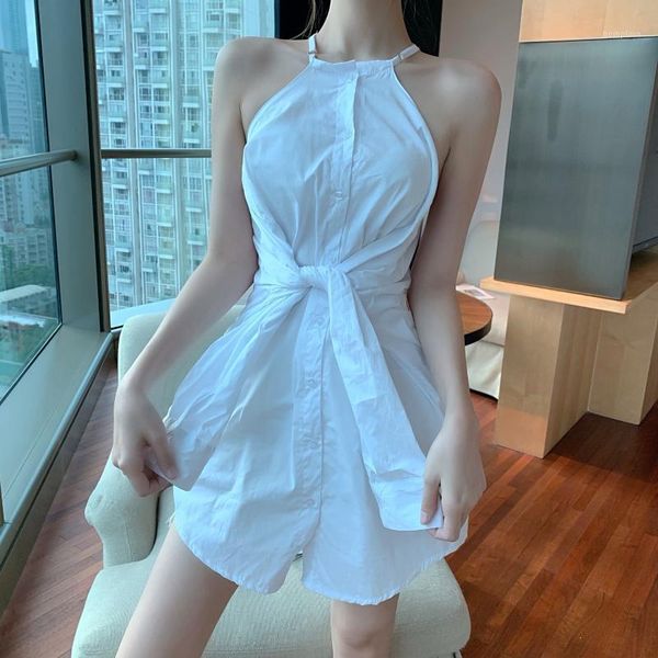 

fashion women's summer white dress femme loose white shirt dress lady off the shoulder black shirt1, Black;gray
