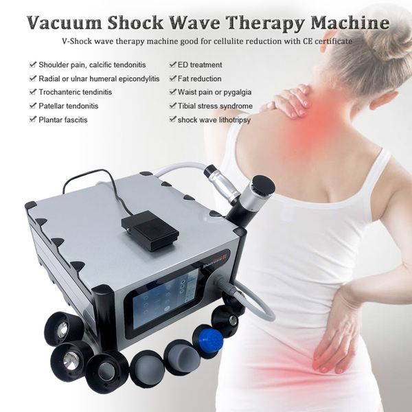 Tragbare Vakuumschockwelle Physik-Therapie-Maschine für Cellulite-Reduktion Aoositc Radial Hsockwave Therpaay Machien für ED-Behandlung