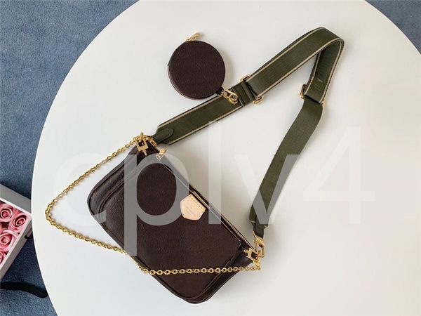 

2021 women purses handbags three bags leather shoulder bag small fashion handbags purses bolsos de lujo de dise