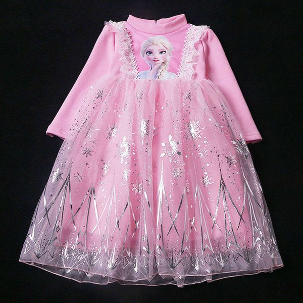 

and new girls' drs in autumn winter 2020, Red;yellow