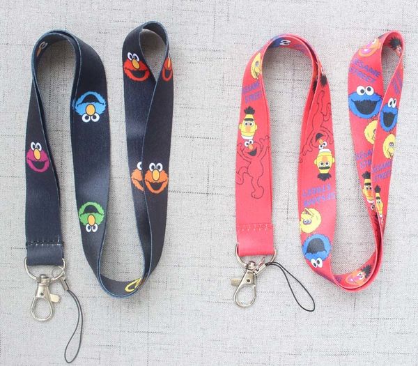 

phone lot 150 pcs sesame street lanyards cell pda key id strap charms, Silver