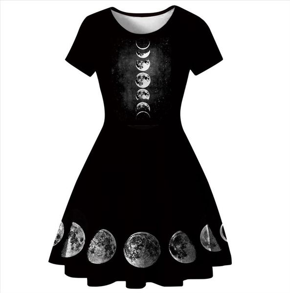 

2021 summer gothic punk dress retro women plain short purple girl women fashion, Black;gray