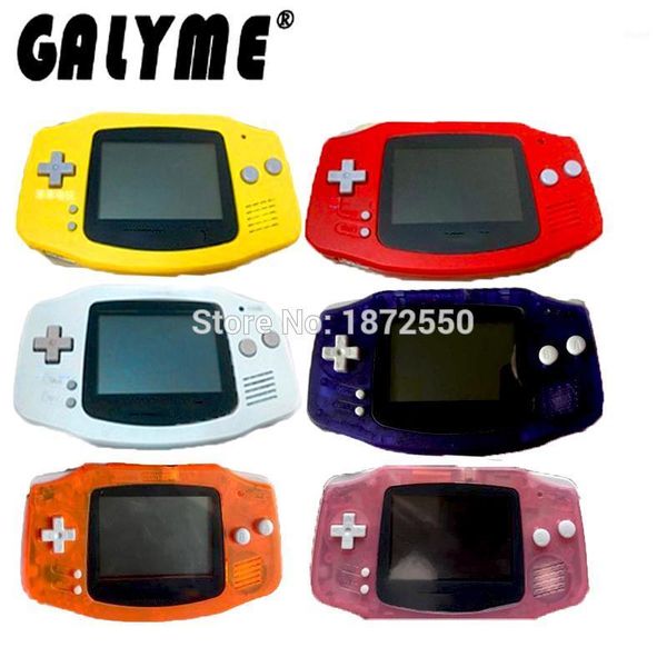 

refurbished multi-color game advance fit for gbagb ba console ags-101 without backlight lcd boy game gbo dmg gbp handheld1